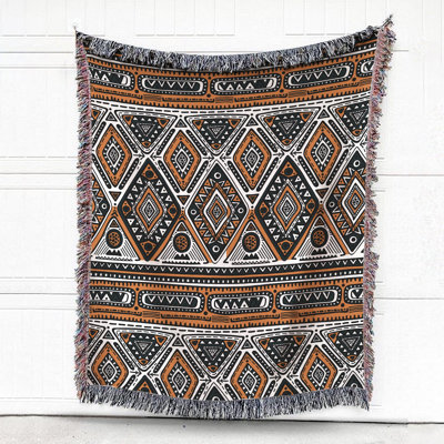 Hand Woven Throw Blanket
