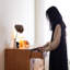 Armoire de rangement simple à conception asymétrique-102115490