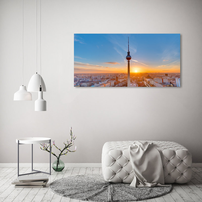 Television Tower - Wrapped Canvas Print