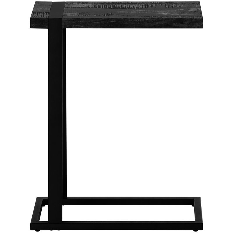 Black Metal Table For Bedroom - , Contemporary Laminate With Modern, Robust