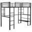 Lit plateforme double avec rangement