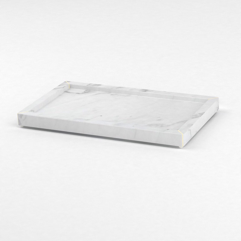 Plateau de table basse en marbre