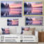 " Pastel Sunrise Misty Mountain Lake "-1912072736-1912072799