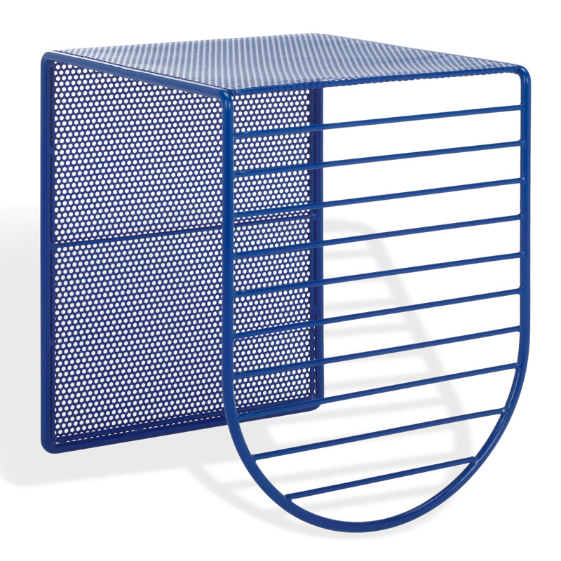 Viktoria Metal Accent Table, Blue