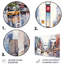 Times Square New York Cityscape I - art mural en métal City New York-219101865