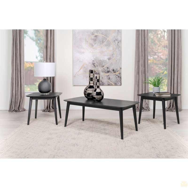 3-Piece Rectangular Coffee Table Set