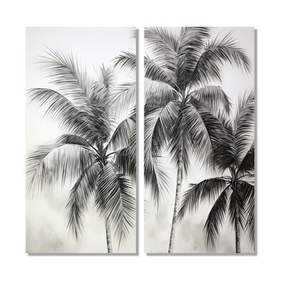 Palm Tree Desert Oasis II - Large Palms & Palm Trees Wall Art