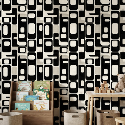 Papier peint moderne Mid Century