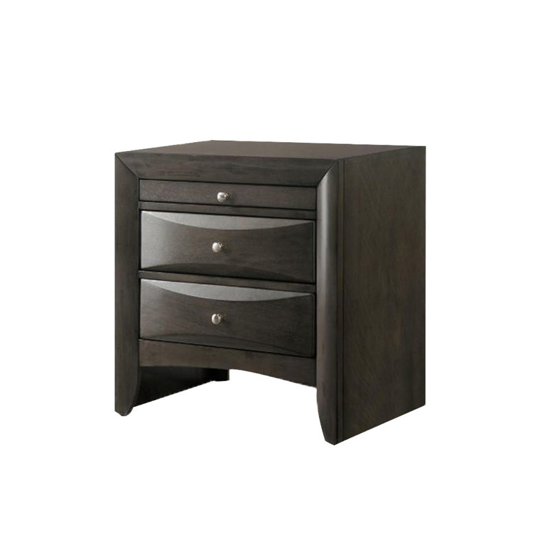 26'' W Nightstand, Gray Oak