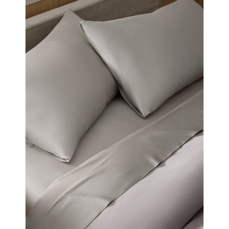 Bamboo Sheet Set, Twin/Twin XL Sheet Set, Light Gray