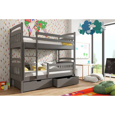 Doral Bunk Bed with Storage Included with Trundle Included