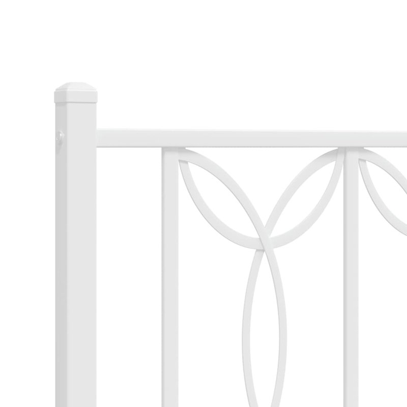 Antranette Metal Headboard White 180 cm