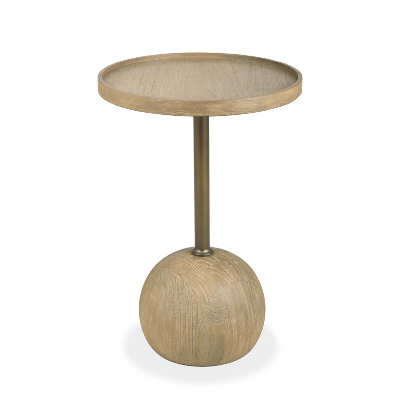 Caviar Solid Wood End Table