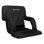 Stadium Seat Chair - Bleacher Cushion with Padded Back Support Armrests 6 Reclining Position
