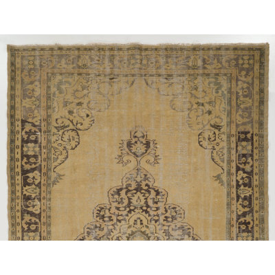 Tapis turc Oushak unique fait à la main