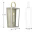Shearwater 1 - Light Flush Mounted Sconce-1992627021