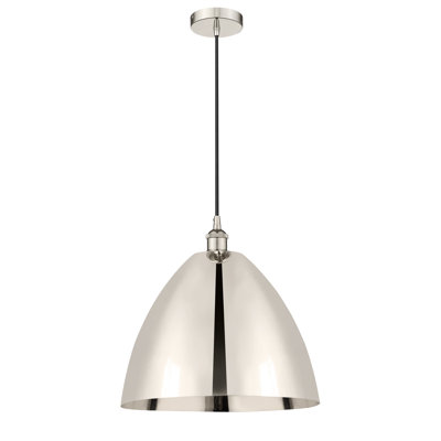 Luminaire suspendu conique à 1 lumière