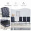 Ensemble de chaises de salle à manger 8 pièces-114326329