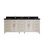 Cambridge 84 In. W X 22 In. D Double Sink Bathroom Vanity In Fine Grain With 2 In. Calacatta Black Quartz