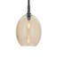 Artemis Pendant Single (Oil Rubbed Bronze with Champagne Glass)-463491458-463491457
