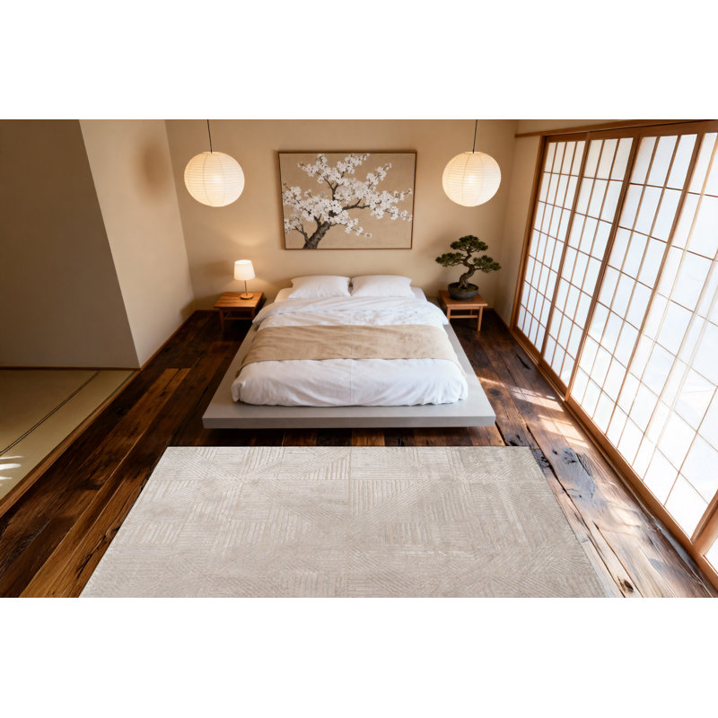 Tapis rectangulaire Kourin, Rectangle 5 pi 2 po x 7 pi