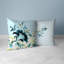 Oreiller réversible intérieur / extérieur Damask Hue-101128632-101128638