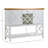 Versatile Bar Cabinet Console Table With 2-Door
