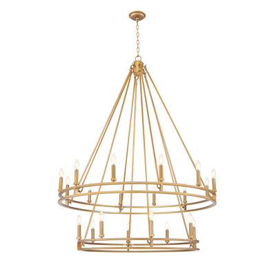 Lustre en laiton Hershel Signature