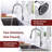 SUMERAIN Pull Down Kitchen Sink Faucet Single Handle Single Hole Lead Free-113958613