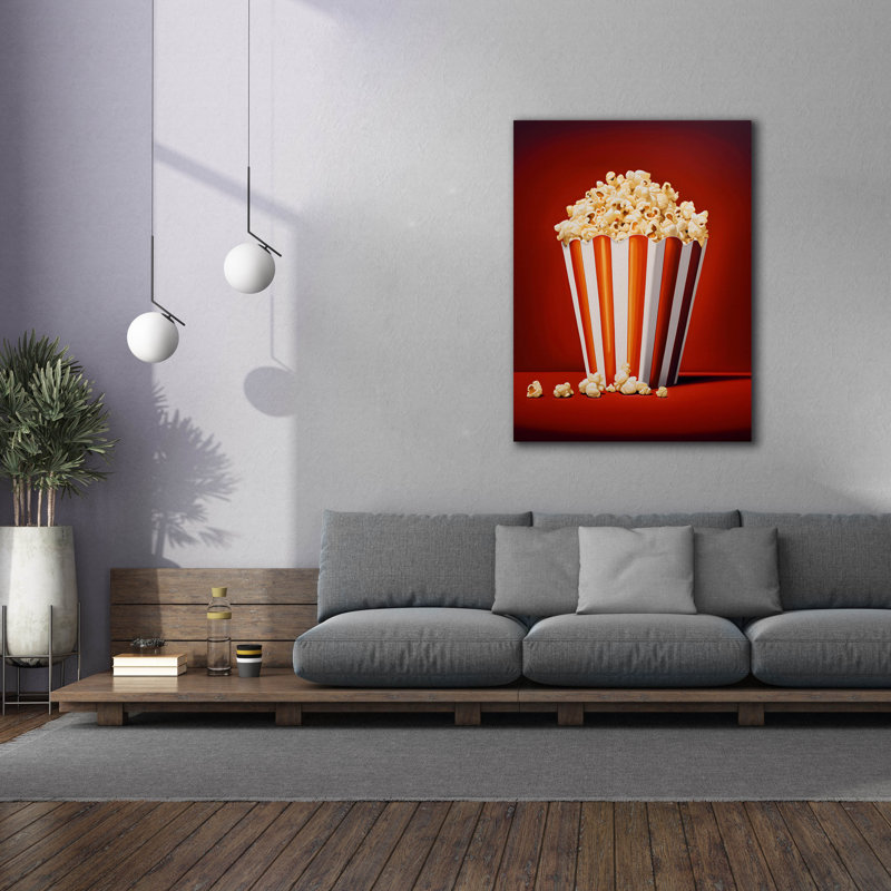 Epic Graffiti 'Popcorn Pop'  by Andreas Magnusson Canvas Wall Art, 40" x 54"