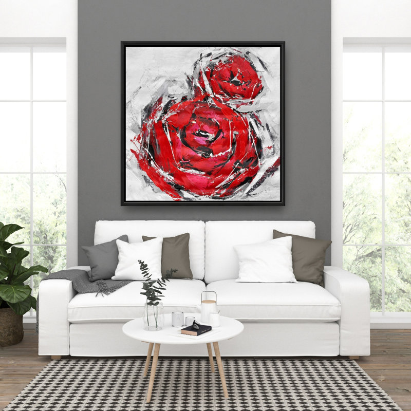 " Abstract Red Roses "