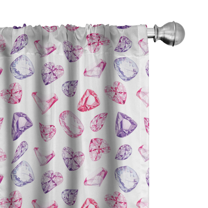 Semi-Sheer Rod Pocket Sliding Panel, 28" x 84"