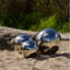 Selas Metal Abstract Gazing Ball-1170837890
