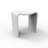 15.7'' Solid Surface Shower Bench Stool-110743042