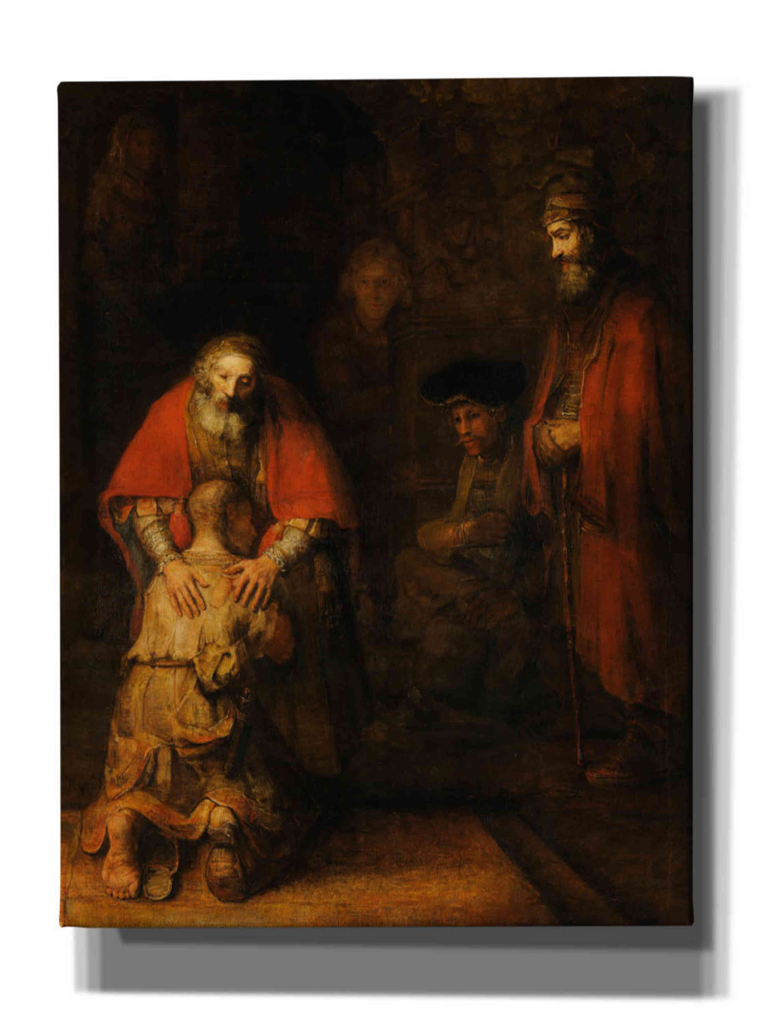 Vault W Artwork The Return Of The Prodigal Son On Canvas by