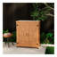 Banc de rempotage avec armoire de rangement et plateau de table en métal pour patio extérieur, table de poste de travail extérieur