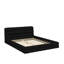 Grand lit plateforme tapissier-430992530