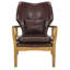 Fauteuil capitonné l 28 po Mondal