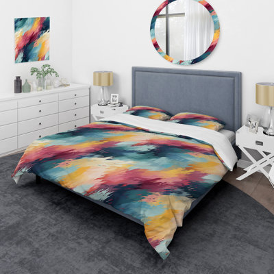 Literie à motif chevron Contemporary Artistry