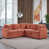 Chenille orange sélectionné