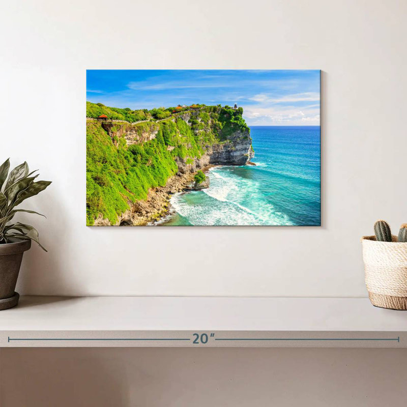 Gillard Uluwatu Temple Bali, H 8 po x l 12 po