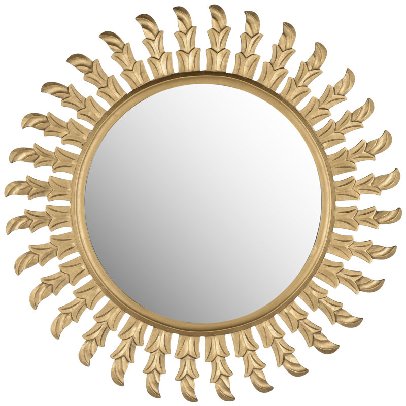 Miroir d'appoint Barnabas Sun, Or
