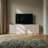 Modern 62.98-inch Combination Cabinet With Push-to-open Doors And Interior Shelving (Set of 2)