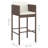 Garden Bar Set 3 Piece with Cushions Table and Chair Seat-2026685777