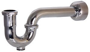 Siphon tubulaire réglable 12-1 / 4 po avec nettoyage