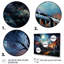 «Orange Moonlight Countryside Train Journey II» - art mural train-1706669907-1706669224