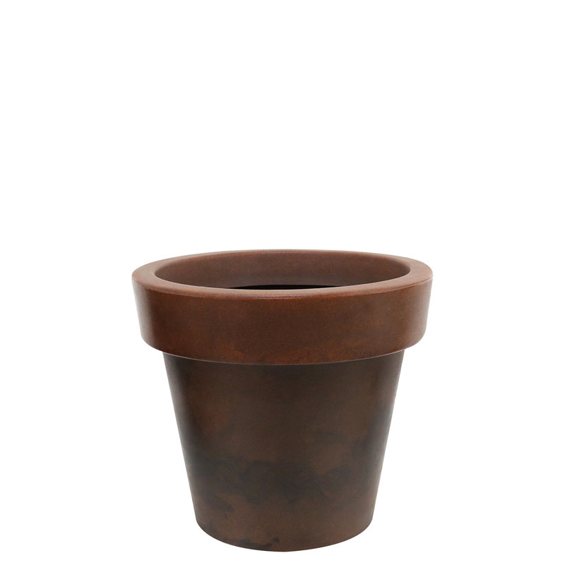 Ibira Wall Planter, 12.6" H x 14.2" W x 14.17" D, Brown‏‏‎