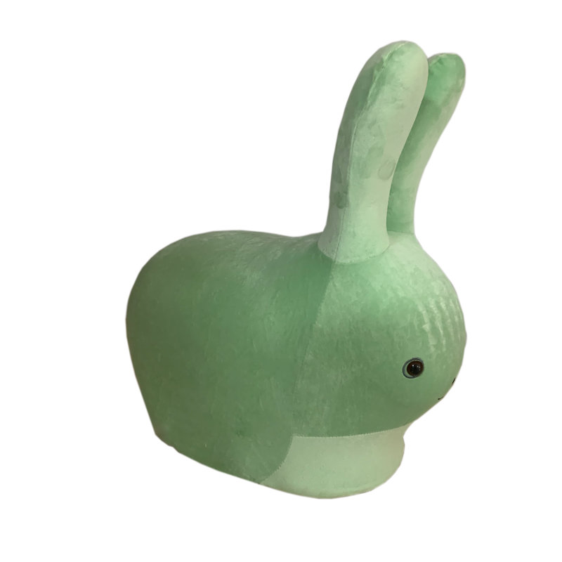 Pouf rembourré Anesia, Vert