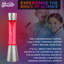 Lampe tornade à changement de couleur 15 po Jambo - Lampe vortex pour enfants, adolescents et adultes, veilleuse