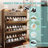 Shoe Cabinet with 3 Large Flip Drawers and 2 Storage Drawers, Narrow Shoe Organizer Cabinet Fits for Kinds of Shoes, Slim Shoe Storage Cabinet for Entryway, Hallway-1615861410